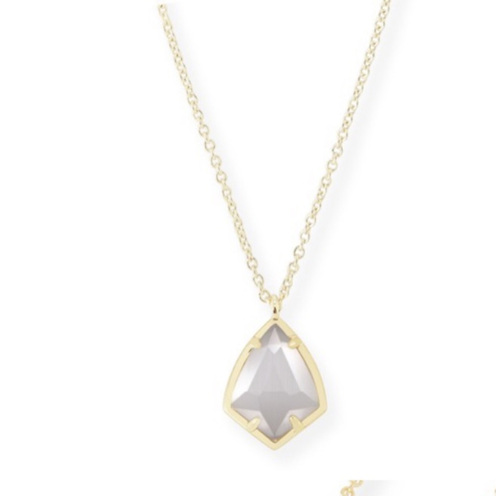 Kendra Scott Gold and Slate Cory necklace✨